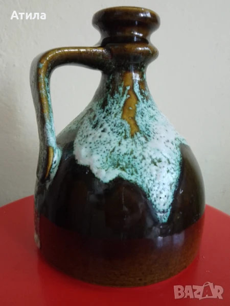 ваза немска керамика 20/16 см, снимка 1