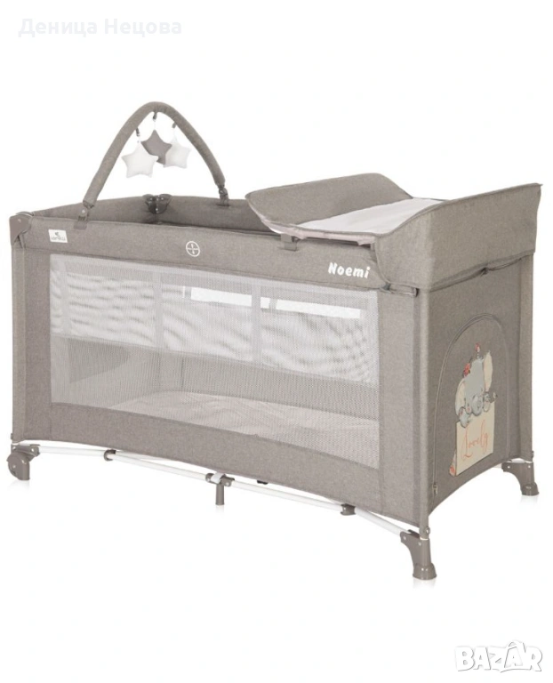 Сгъваема бебешка кошара Lorelli + матрак, снимка 1