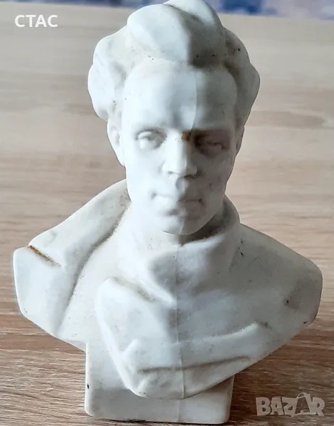 Керамичен,/гипсов/,мини бюст, снимка 1