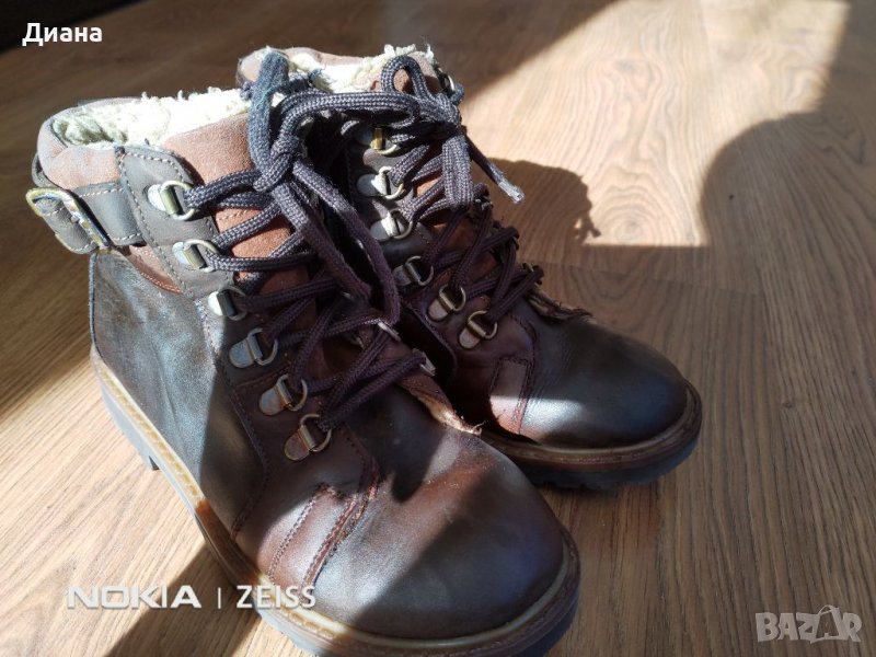 Детски зимни обувки - Ponki - ест. кожа - н.36, снимка 1