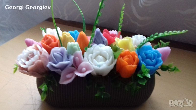 цветя от сапун, снимка 1