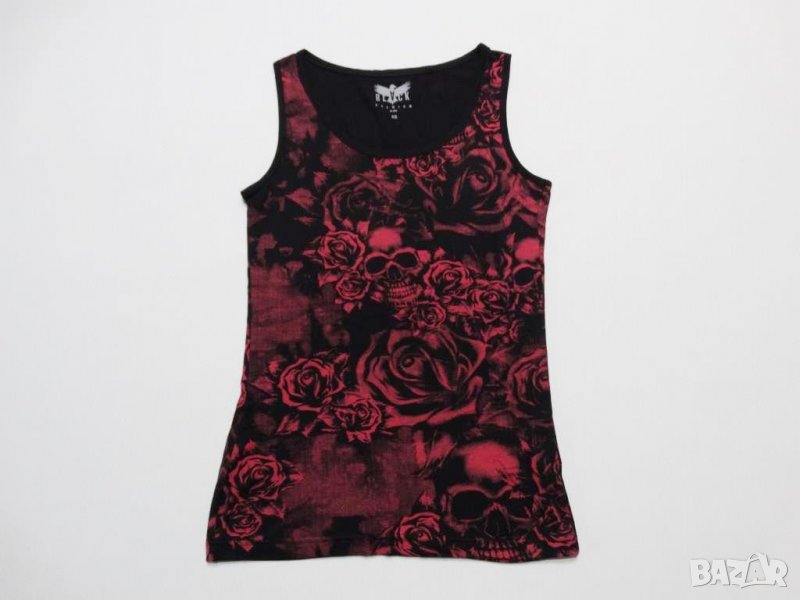 Black Premium by EMP Evil Twin Girls Top Black-Red Дамски Топ Потник Размер XS, снимка 1