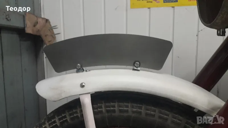 Табела за преден калник подходяща за ИЖ и М72 MZ Балкан Ява Jawa, снимка 1