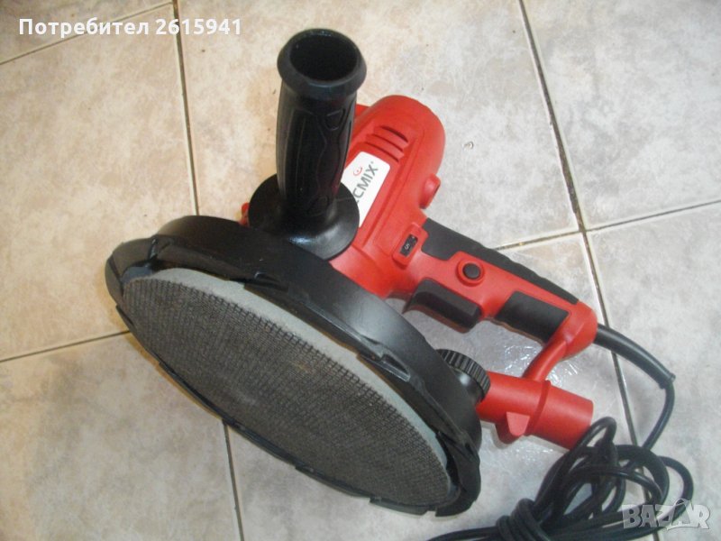 ф225мм-1220 Вата-Кръгъл Немски-За Гипсокартон/Тавани/Стени/Подове-TECMIX TMHS125-Виброшлайф-, снимка 1