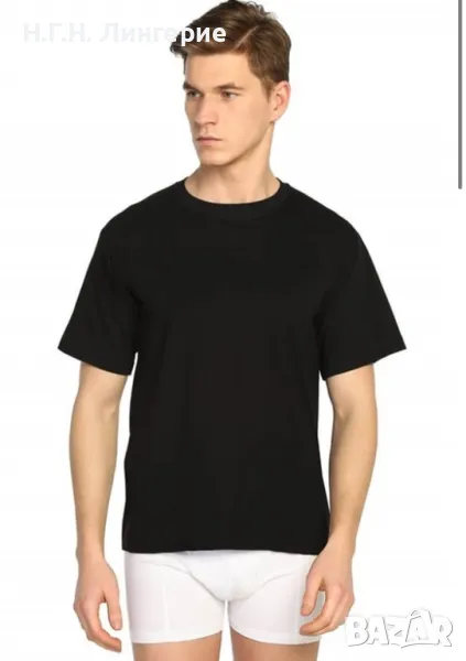 Черни мъжки тениски, снимка 1