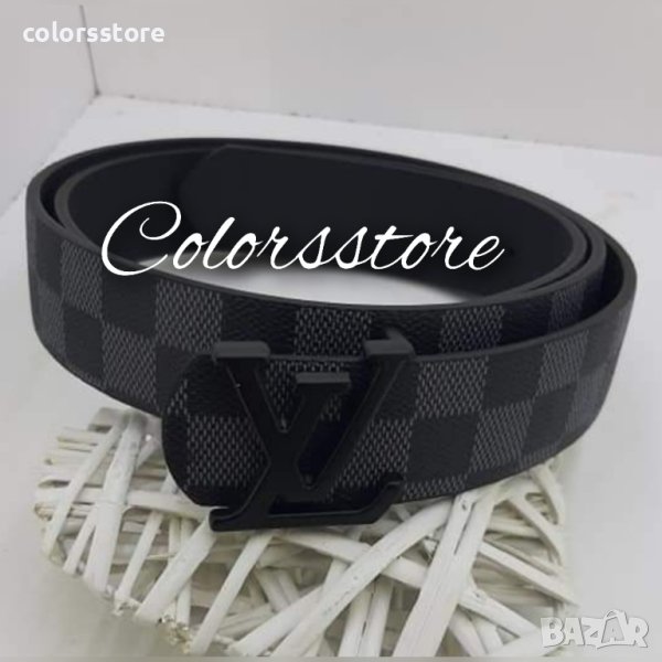 Луксозен мъжки колан  Louis Vuitton-VL834, снимка 1