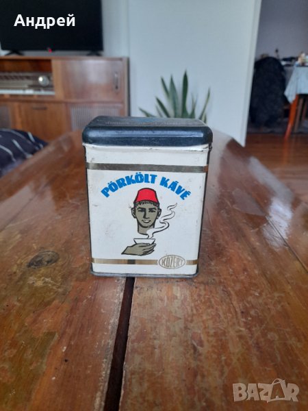 Стара кутия от кафе Portkolt Kave, снимка 1