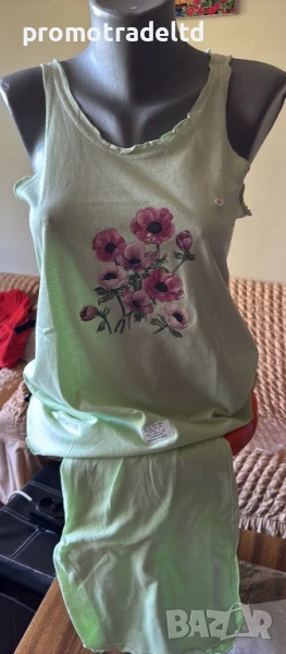 Пижама трико без ръкав къс панталон Гайчев и син, снимка 1