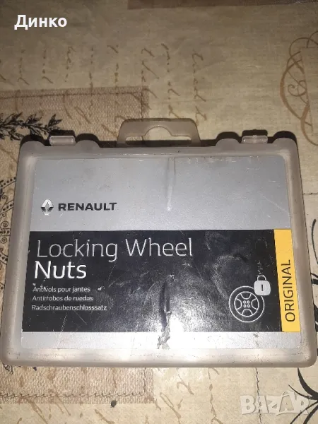 Оргинални болтове за джанти дачия,рено , снимка 1