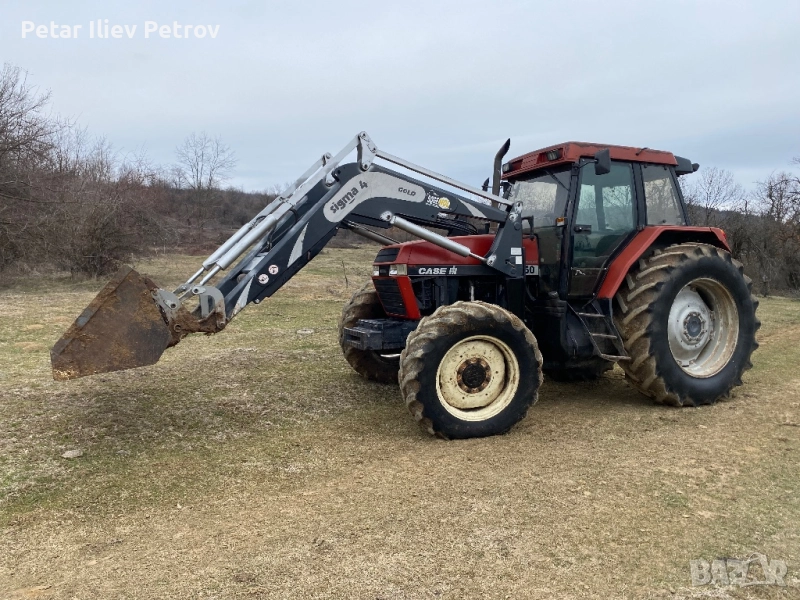 Трактор Case 5150 с челен товарач БАРТЕР, снимка 1