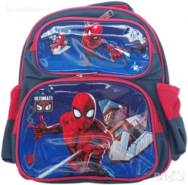 Раница за детска градина с картинка - Спайдърмен тс, снимка 1