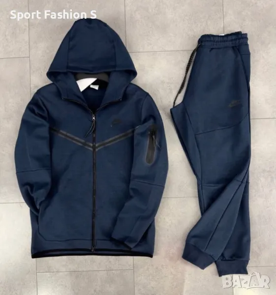 Мъжки екип Nike Tech Fleece Dark Blue, снимка 1
