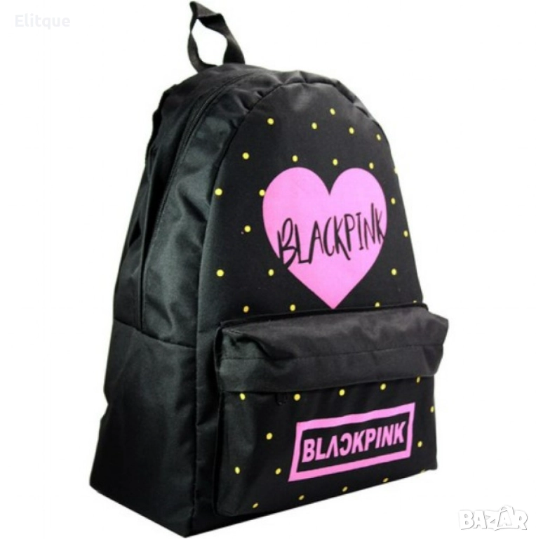 Дамска спортна раничка с модерен розов принт 42х30 см blackpink, снимка 1
