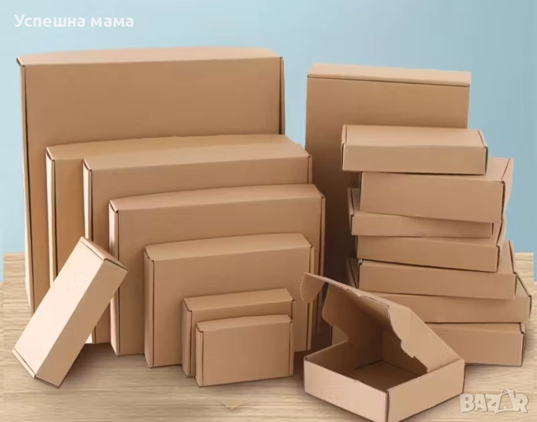 Кутийки за handmade, 180 х 100 х 50 мм., кафяви, снимка 1