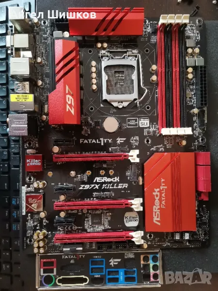 Дънна платка Z97 ASRock Fatal1ty Z97 Killer Socket 1150, снимка 1