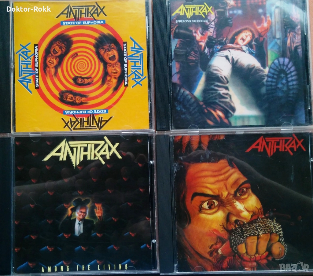 Anthrax - CD - неофициални дискове, снимка 1