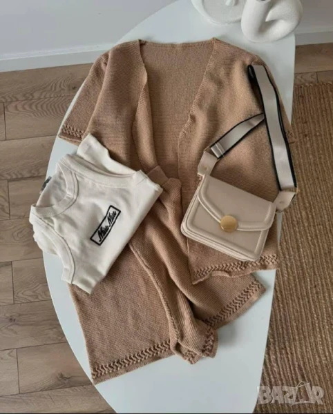 Летен комплект от 2 части Плетиво  , снимка 1