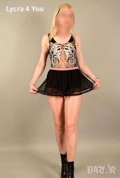 Цял бански костюм с тигър отпред S/M размер, снимка 1