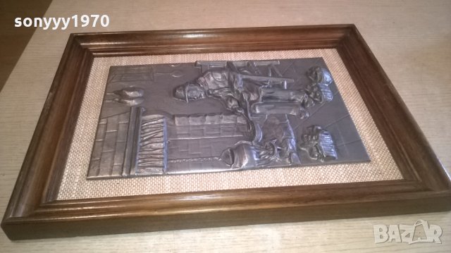 senecal 1952-made in france-стареца и огнището-внос франция, снимка 2 - Колекции - 26711190