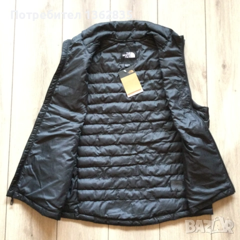НОВ оригинален черен пухен елек елече THE NORTH FACE размер L от САЩ, снимка 11 - Якета - 53466099