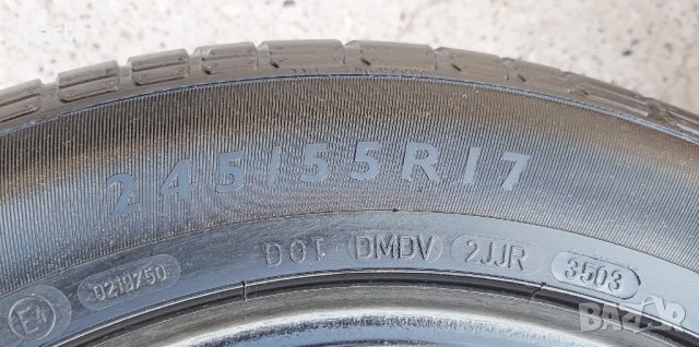 Гума 17цола - Dunlop Sport 245/55/17 - 7мм.(Стар ДОТ)N, снимка 6 - Гуми и джанти - 36910432