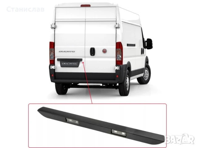Панел за осветление на регистрационен номер Peugeot Boxer 2, снимка 6 - Части - 50640800