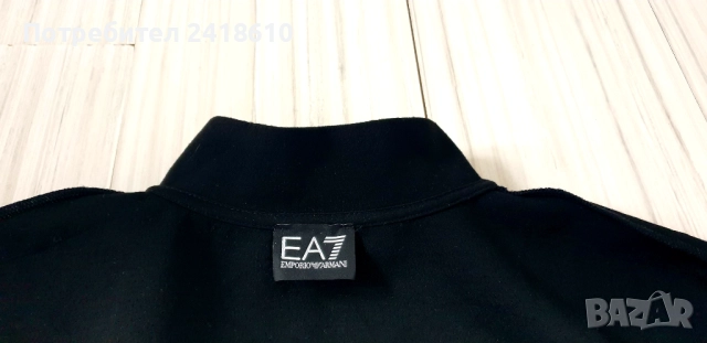 Emporio Armani EA7 Full Zip Mens Size L / XL НОВО! ОРИГИНАЛ! Мъжко Горнище!, снимка 2 - Спортни дрехи, екипи - 52202752