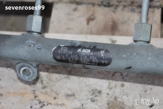 Горивна рейка Мерцедес E320 CDI W210 S210 Mercedes 1999 А6130700095, снимка 7 - Части - 47985506