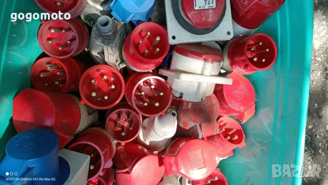 евро букса, 3 и 5 ПИН, трифазни евро букси, щепсели, контакти, 220 в., 380 волта , снимка 11 - Други машини и части - 46321164