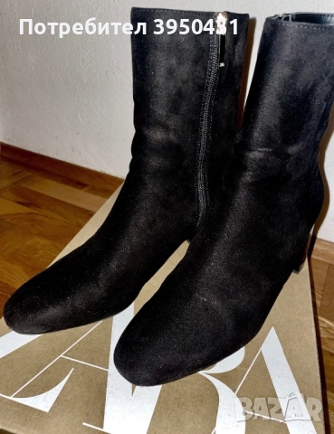Дамски боти ZARA, снимка 7 - Дамски боти - 52879563
