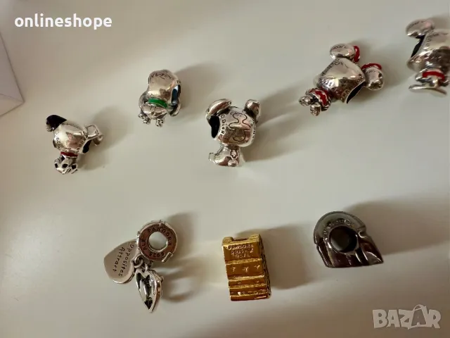 PANDORA СРЕБРО S925 ALE Талисмани - Disney , Stitch , Mickey и други, снимка 7 - Бижутерийни комплекти - 50205386