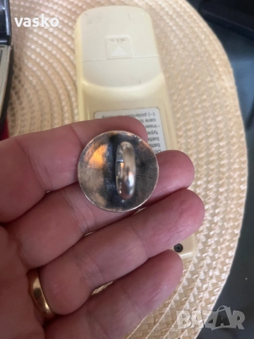 Сребърен пръстен 11 грама, снимка 2 - Пръстени - 53538199