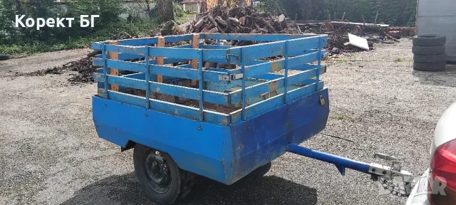 Ремарке с РЕГИСТРАЦИЯ. Намира се в град Габрово. Без коментар на цената!, снимка 7 - Аксесоари и консумативи - 50197258