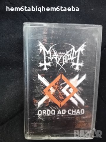 РЯДКА КАСЕТКА - MAYHEM - Ordo at Chao, снимка 1