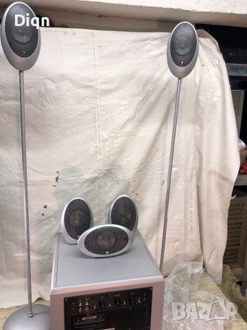 Kef  Активен субуфер 5 колонки , снимка 10 - Ресийвъри, усилватели, смесителни пултове - 39521361
