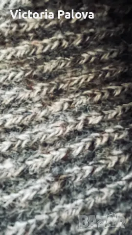 Скъп пуловер унисекс  ANVERS Италия вълна ангора алпака, снимка 7 - Блузи с дълъг ръкав и пуловери - 48810321