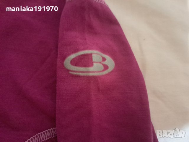 Icebreaker 200 Oasis LS Half Zip Base Layer merino (M) дамска блуза мерино, снимка 12 - Блузи с дълъг ръкав и пуловери - 43334863