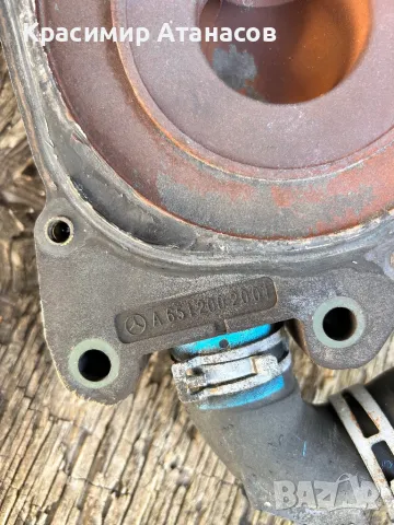 A6512002001. Корпус водна помпа за Мерцедес Ц-класа W204. OM651, снимка 6 - Части - 50145108