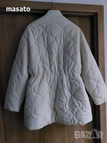 Mango - бяло зимно яке, снимка 4 - Якета - 53149841