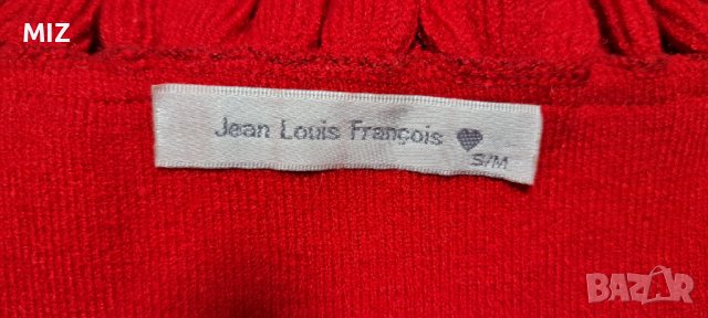 JEAN LOUIS FRANCOIS Дамска блуза с деколте през раменете-размер XS, снимка 2 - Блузи с дълъг ръкав и пуловери - 40691829