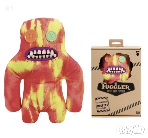 Fuggler плюшена играчка/Фъглер/Fuggler ugly monster 25см Фуглер, снимка 8 - Плюшени играчки - 51432011