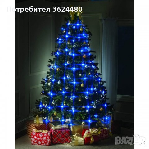 2119 Коледни лампички за елха Tree Dazzler, светещи в 16 цвята
