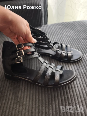 Сандали от естествена кожа, снимка 2 - Сандали - 50875198