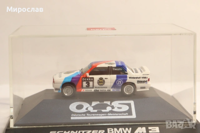 HERPA H0 1/87 BMW M3 KОЛИЧКА РАЛИ МОДЕЛ, снимка 2 - Колекции - 53576576