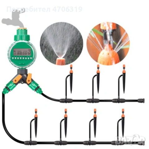 Напоителна система за двор или градина -15метра , снимка 10 - Градинска техника - 53127736
