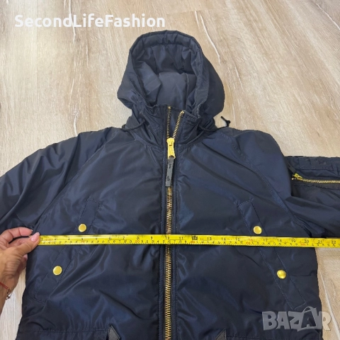 Дамско Яке Alpha Industries размер М тъмно синьо, снимка 10 - Якета - 52439541