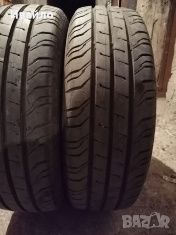 Продавам 2 броя летни гуми 195.65.15 на 1 сезон дот 2022 Контентал , снимка 2 - Гуми и джанти - 52889904