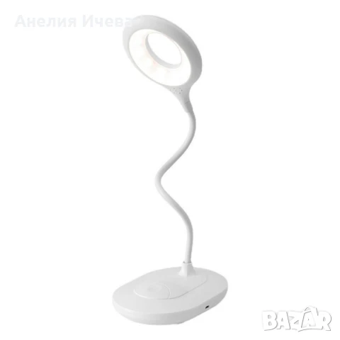 Настолна LED лампа за бюро с 12 крушчици, 6 W. Подходяща за четене и нощно осветление., снимка 4 - Настолни лампи - 51268849
