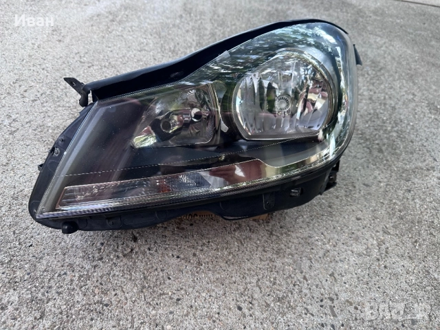 Ляв фар за Мерцедес w204 фейс