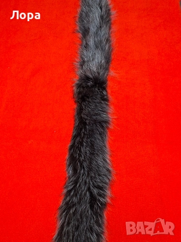 Дамска яка естествен косъм лисица , снимка 3 - Шалове - 53432375